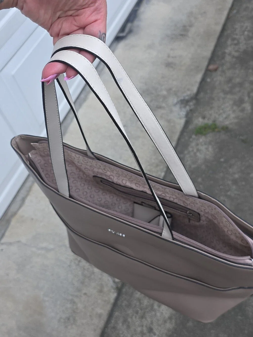 Guess Tote With Small Wallet